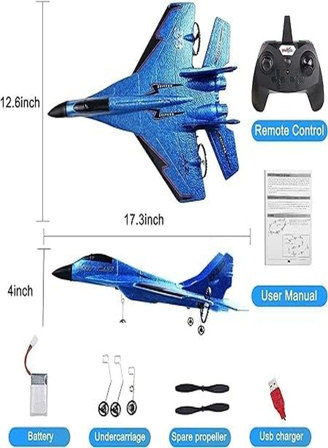 GORMERY Rc Airplanes, Remote Control Airplanes Glider 2.4 GHZ, Easy to Fly Remote Control Fighter, Epp Foam Rc Aircraft with Automatic Balance Gyro for Kids/Adult Kids(Multicolor) - Image 5